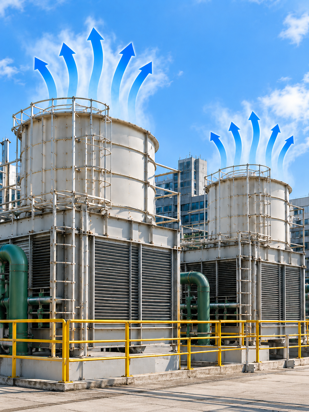Cooling tower airflow